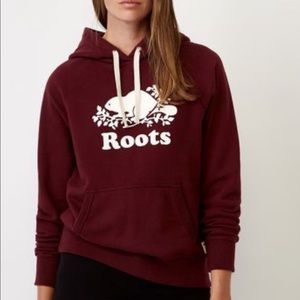 Roots cooper beaver Kanga hoodie sweatshirt